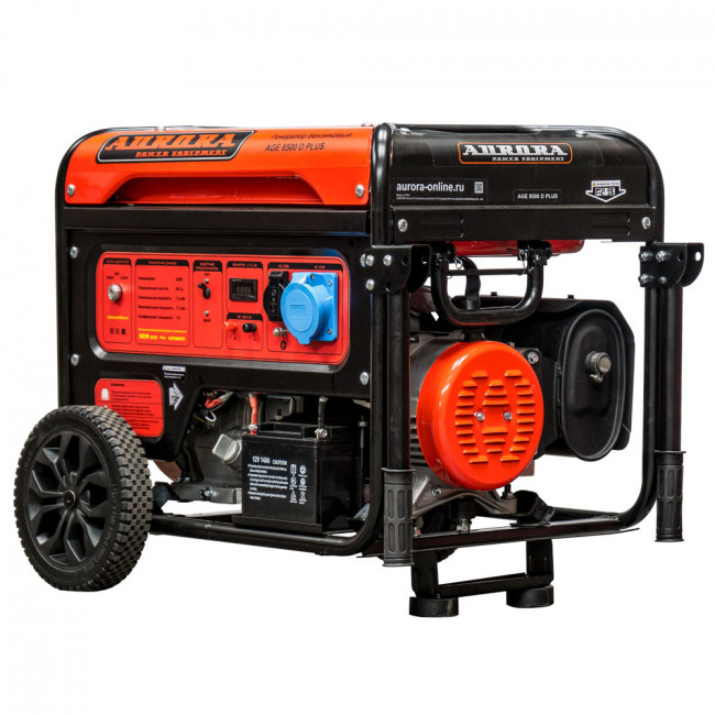 Бензогенератор Aurora AGE 8500 D PLUS Бензогенератор Aurora AGE 8500 D PLUS