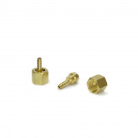 Соединитель TIG гайка 3/8G (штуцер d6)
