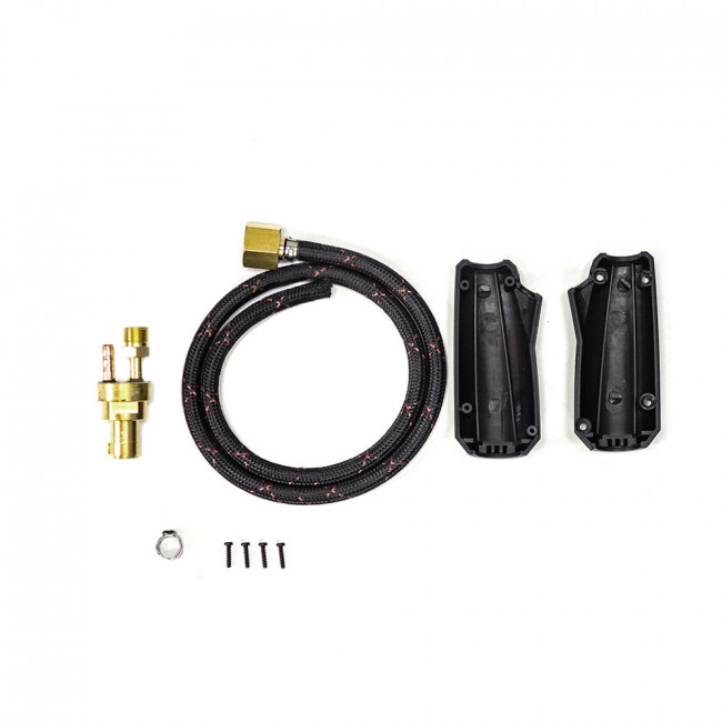 Разъем силовой TIG 50 M12x1 шланг L=0.6m + гайка 3/8G new