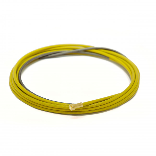 Изолированный стальной канал жёлтый Ø 1.2-1.6mm, 5m