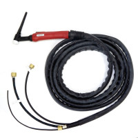 Горелка TIG 18 320A(100%) M12x1, 1/4G, 3/8G, 8m-вода (без управляющих разъемов) Горелка TIG 18 320A(100%) M12x1, 1/4G, 3/8G, 8m-вода (без управляющих разъемов)