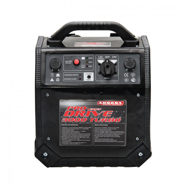 Пусковое устройство AURORA DOUBLE DRIVE 3000 TURBO PRO SERIES Пусковое устройство AURORA DOUBLE DRIVE 3000 TURBO PRO SERIES