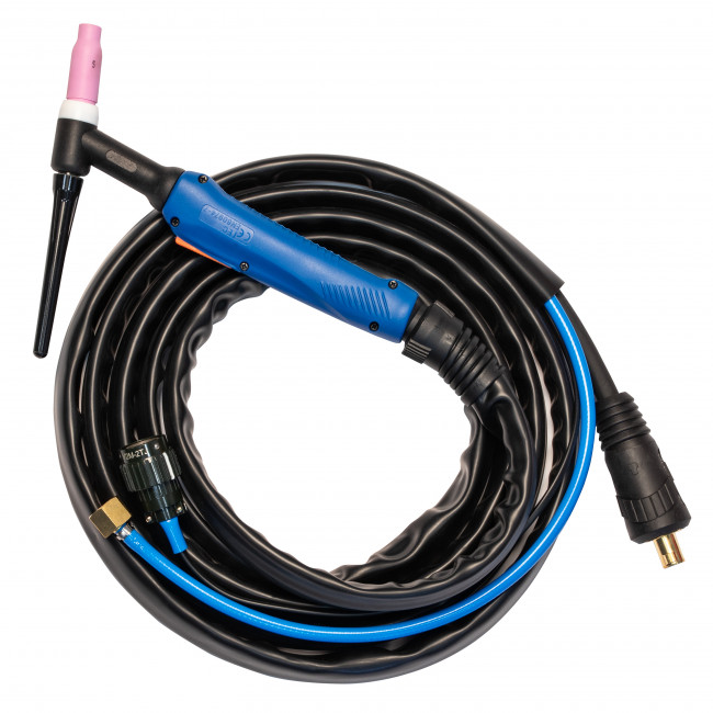 Горелка TIG 26 S (SUPER TORCH) 350A(35%) 50MMQ ,2pin, газ б/р, 4m